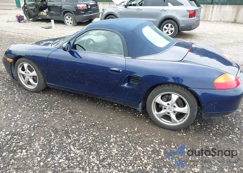 2002 Porsche Boxster from USA, damaged, VIN WP0CA29852U625245